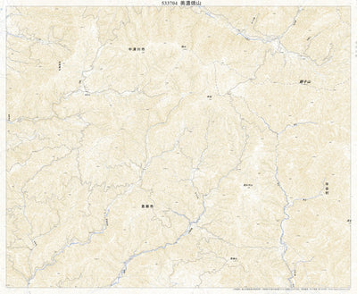 Pacific Spatial Solutions, Inc. 533704 美濃焼山 （みのやけやま Minoyakeyama）, 地形図 digital map