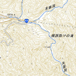 Pacific Spatial Solutions, Inc. 533717 上久堅 （かみひさかた Kamihisakata）, 地形図 digital map