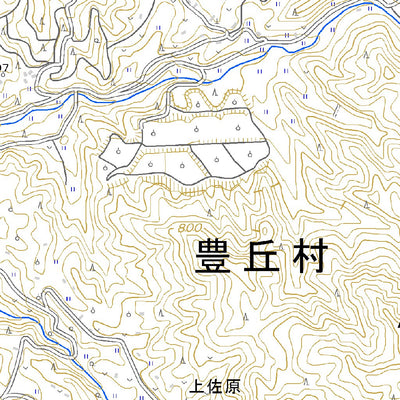 Pacific Spatial Solutions, Inc. 533727 下市田 （しもいちだ Shimoichida）, 地形図 digital map