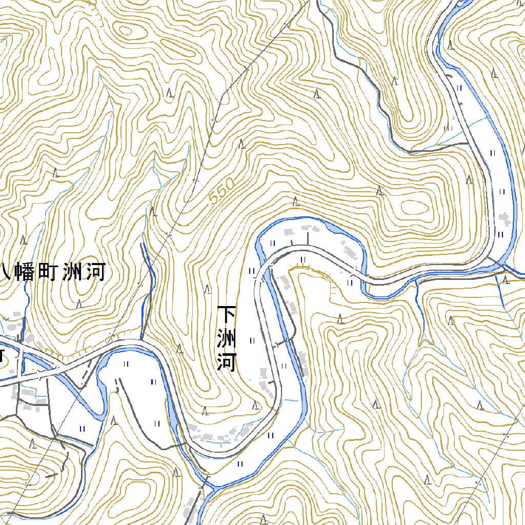 533740 沢 (さわ Sawa), 地形図 Map by Pacific Spatial Solutions, Inc. | Avenza ...