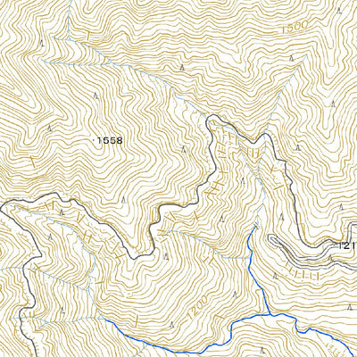 Pacific Spatial Solutions, Inc. 533753 滝越 （たきごし Takigoshi）, 地形図 digital map