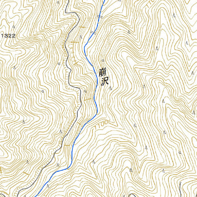 Pacific Spatial Solutions, Inc. 533754 王滝 （おおたき Otaki）, 地形図 digital map