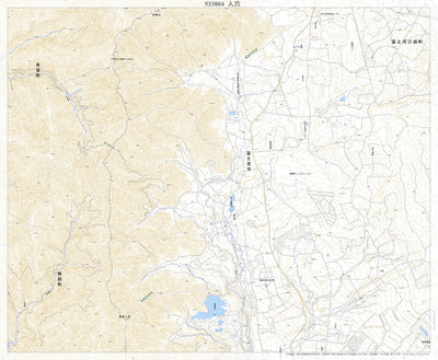 Pacific Spatial Solutions, Inc. 533804 人穴 （ひとあな Hitoana）, 地形図 digital map
