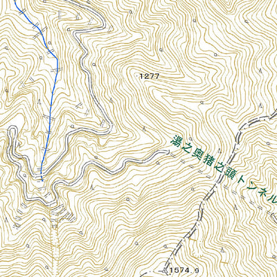 Pacific Spatial Solutions, Inc. 533804 人穴 （ひとあな Hitoana）, 地形図 digital map