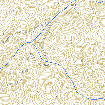 Pacific Spatial Solutions, Inc. 533810 大沢岳 （おおさわだけ Osawadake）, 地形図 digital map
