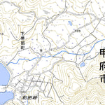 Pacific Spatial Solutions, Inc. 533844 甲府北部 （こうふほくぶ Kofuhokubu）, 地形図 digital map