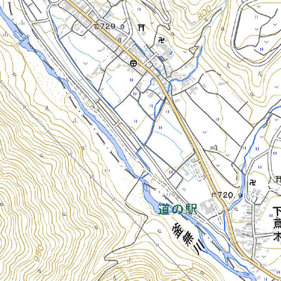 Pacific Spatial Solutions, Inc. 533862 小淵沢 （こぶちざわ Kobuchizawa）, 地形図 digital map