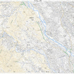 Pacific Spatial Solutions, Inc. 533922 上溝（かみみぞ Kamimizo）, 地形図 digital map