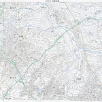 Pacific Spatial Solutions, Inc. 533973 川越北部（かわごえほくぶ Kawagoehokubu）, 地形図 digital map