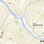 Pacific Spatial Solutions, Inc. 543645 口直海 （くちのみ Kuchinomi）, 地形図 digital map