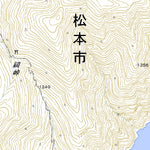 Pacific Spatial Solutions, Inc. 543715 梓湖（あずさこ Azusako）, 地形図 digital map