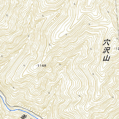 Pacific Spatial Solutions, Inc. 543726 波田（はた Hata）, 地形図 digital map