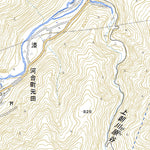 Pacific Spatial Solutions, Inc. 543730 角川（つのがわ Tsunogawa）, 地形図 digital map