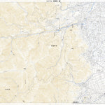 Pacific Spatial Solutions, Inc. 543736 信濃小倉（しなのおぐら Shinanogura）, 地形図 digital map