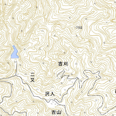 Pacific Spatial Solutions, Inc. 543777 高府（たかふ Takafu）, 地形図 digital map