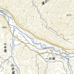Pacific Spatial Solutions, Inc. 543830 三才山 （みさやま Misayama）, 地形図 digital map
