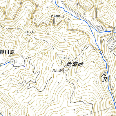 Pacific Spatial Solutions, Inc. 543840 信濃西条 （しなのにしじょう Shinanonishijo）, 地形図 digital map