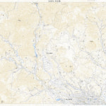 Pacific Spatial Solutions, Inc. 543876 中之条 （なかのじょう Nakanojo）, 地形図 digital map