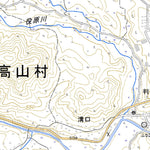 Pacific Spatial Solutions, Inc. 543877 上野中山 （こうずけなかやま Kozukenakayama）, 地形図 digital map