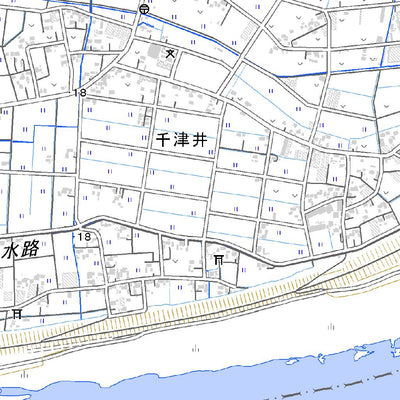 Pacific Spatial Solutions, Inc. 543924 館林 （たてばやし Tatebayashi）, 地形図 digital map