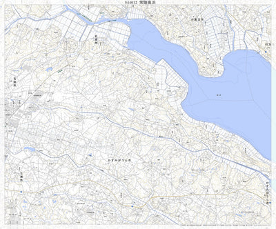 Pacific Spatial Solutions, Inc. 544012 常陸高浜 （ひたちたかはま Hitachitakahama）, 地形図 digital map