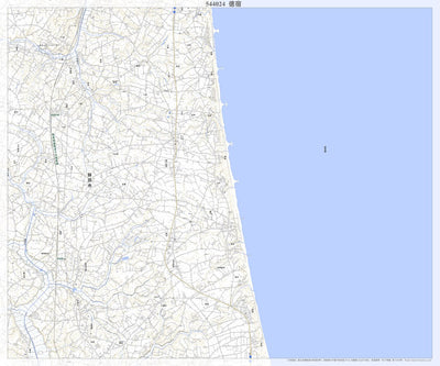 Pacific Spatial Solutions, Inc. 544024 徳宿 （とくしゅく Tokushuku）, 地形図 digital map