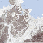 Pacific Spatial Solutions, Inc. 553647 七尾 （ななお Nanao）, CS立体図+地形図 digital map