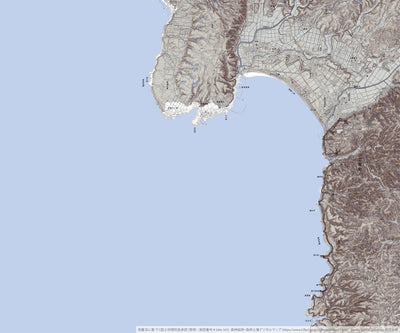 Pacific Spatial Solutions, Inc. 553655 富来 （とぎ Togi）, CS立体図+地形図 digital map