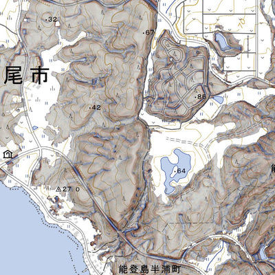 Pacific Spatial Solutions, Inc. 553657 和倉 （わくら Wakura）, CS立体図+地形図 digital map