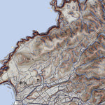 Pacific Spatial Solutions, Inc. 553665 剱地 （つるぎぢ Tsurugiji）, CS立体図+地形図 digital map