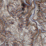 Pacific Spatial Solutions, Inc. 553665 剱地 （つるぎぢ Tsurugiji）, CS立体図+地形図 digital map