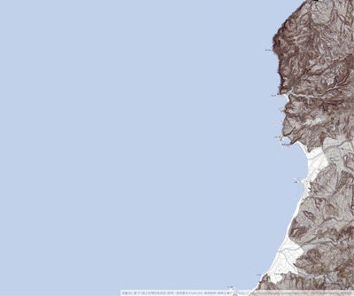 Pacific Spatial Solutions, Inc. 553675 能登黒島 （のとくろしま Notokuroshima）, CS立体図+地形図 digital map