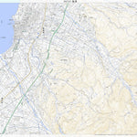 Pacific Spatial Solutions, Inc. 553713 魚津 （うおづ Uozu）, 地形図 digital map