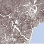 Pacific Spatial Solutions, Inc. 553770 鵜川 （うかわ Ukawa）, CS立体図+地形図 digital map