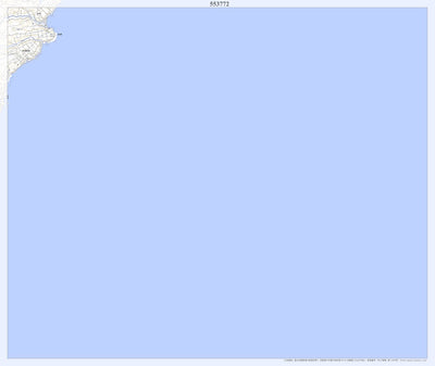 Pacific Spatial Solutions, Inc. 553772 富山 （とやま Toyama）, 地形図 digital map