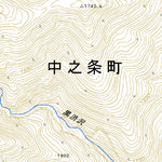 Pacific Spatial Solutions, Inc. 553805 野反湖 （のぞりこ Nozoriko）, 地形図 digital map