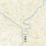 Pacific Spatial Solutions, Inc. 553805 野反湖 （のぞりこ Nozoriko）, 地形図 digital map
