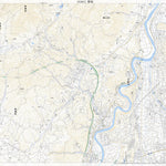 Pacific Spatial Solutions, Inc. 553812 替佐 （かえさ Kaesa）, 地形図 digital map
