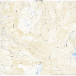 Pacific Spatial Solutions, Inc. 553825 苗場山 （なえばさん Naebasan）, 地形図 digital map
