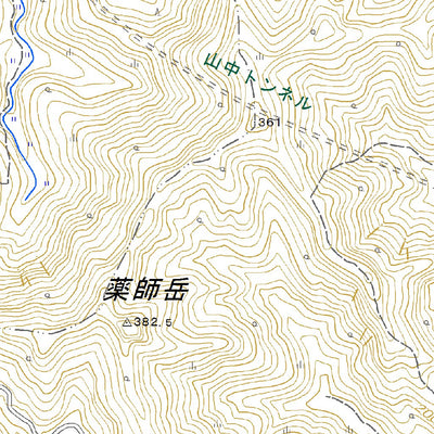 Pacific Spatial Solutions, Inc. 553865 岡野町 （おかのまち Okanomachi）, 地形図 digital map