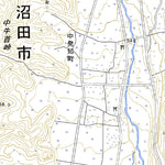 Pacific Spatial Solutions, Inc. 553900 後閑 （ごかん Gokan）, 地形図 digital map
