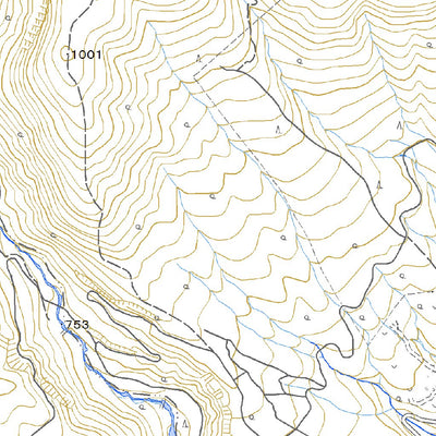 Pacific Spatial Solutions, Inc. 553926 高原山 （たかはらやま Takaharayama）, 地形図 digital map
