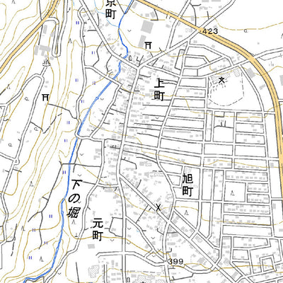 Pacific Spatial Solutions, Inc. 553937 関谷 （せきや Sekiya）, 地形図 digital map