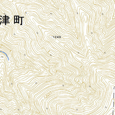 Pacific Spatial Solutions, Inc. 553956 栗生沢 （くりうざわ Kuriuzawa）, 地形図 digital map