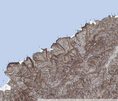 Pacific Spatial Solutions, Inc. 563606 皆月 （みなづき Minazuki）, CS立体図+地形図 digital map