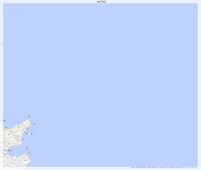 Pacific Spatial Solutions, Inc. 563702 松波 （まつなみ Matsunami）, 地形図 digital map