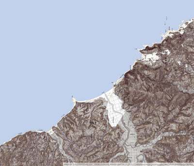 Pacific Spatial Solutions, Inc. 563710 曽々木 （そそぎ Sosogi）, CS立体図+地形図 digital map