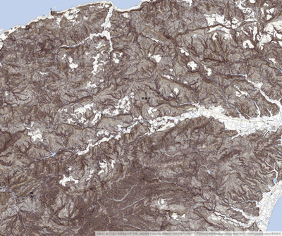 Pacific Spatial Solutions, Inc. 563711 宝立山 （ほうりゅうざん Horyuzan）, CS立体図+地形図 digital map