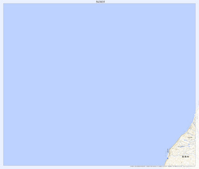 Pacific Spatial Solutions, Inc. 563835 長岡 （ながおか Nagaoka）, 地形図 digital map