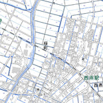 Pacific Spatial Solutions, Inc. 563847 越後吉田 （えちごよしだ Echigoyoshida）, 地形図 digital map